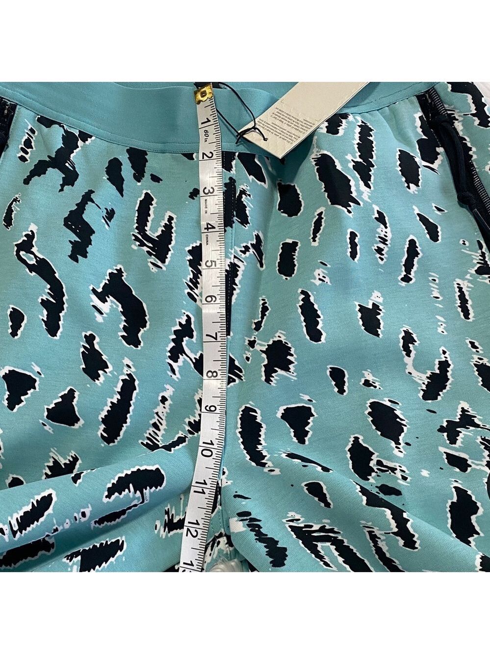 Stella McCartney mint green and black Cropped Pants - Picture 12 of 16